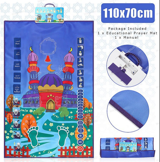 Interactive Prayer Rug Carpet for Children