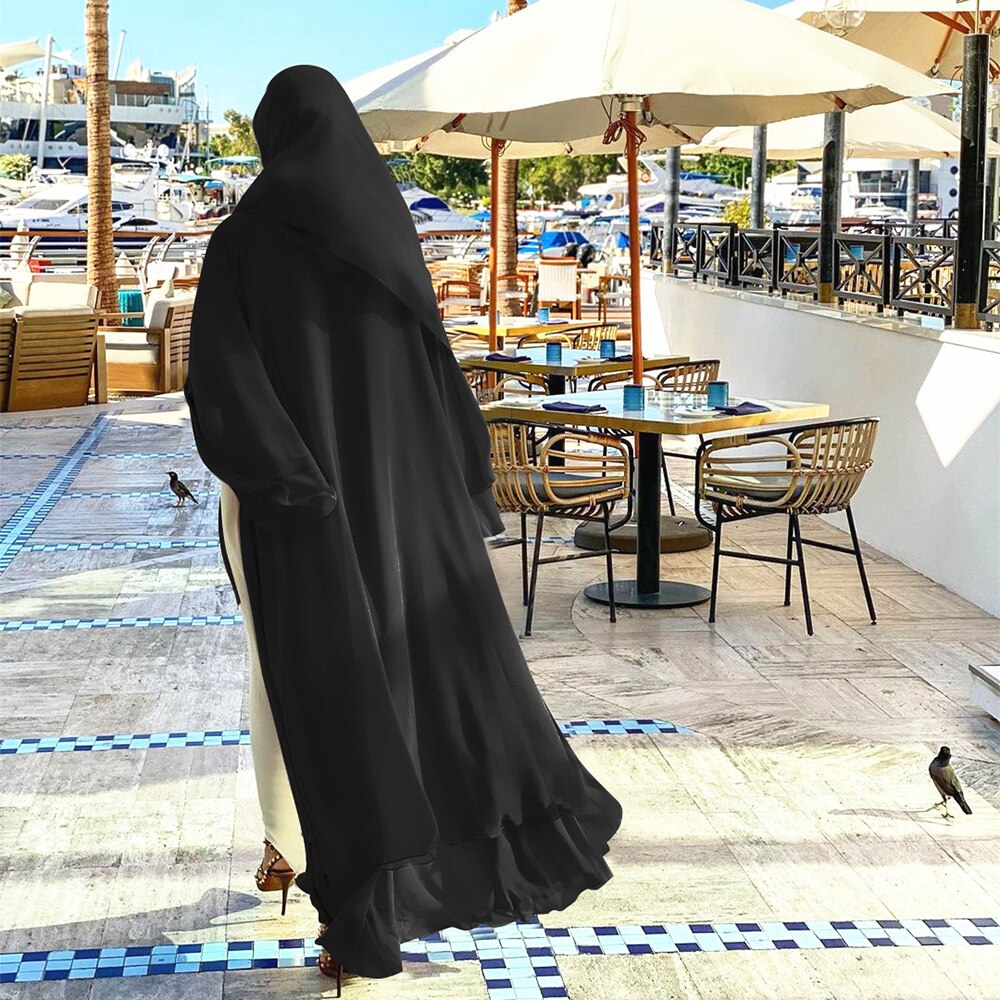 Ivory Harmony Abaya