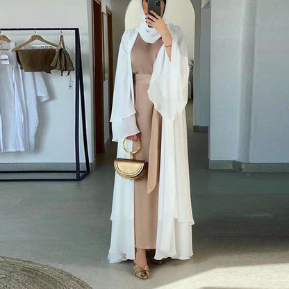 Ivory Harmony Abaya