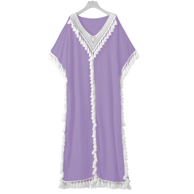 Boho Summer Tassel Moroccan Kaftan