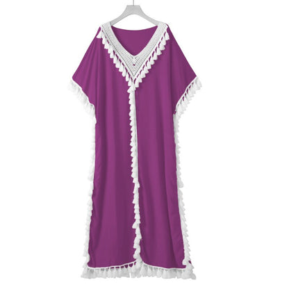 Boho Summer Tassel Moroccan Kaftan